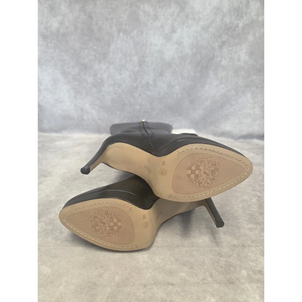 Vince Camuto Valeria 4 Blk W-Sz 6M Shelf Pull Tried On  Abive Knee